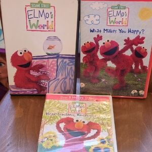Elmo's World DVD Set - Red